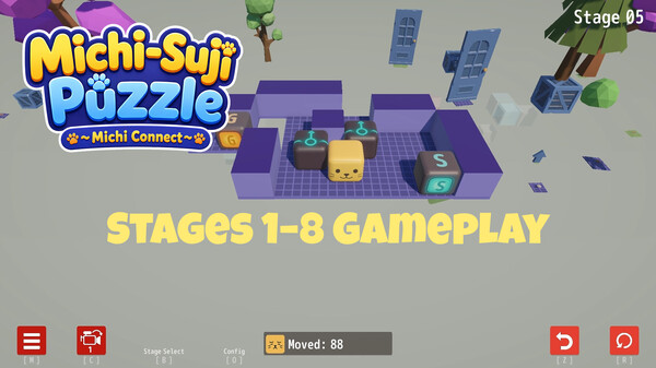 Michi-Suji Puzzle – Michi Connect | GamePlay 01-08 trailer thumbnail