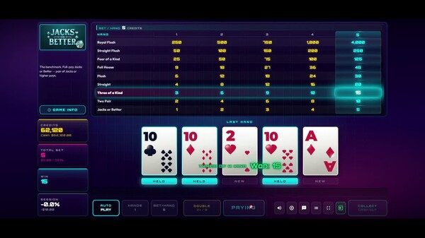 Jacks or Better: Video Poker Gameplay trailer thumbnail