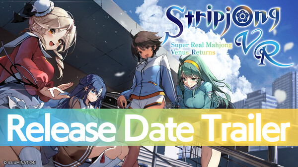 [Stripjong - Super Real Mahjong Venus Returns] Release Date Trailer trailer thumbnail