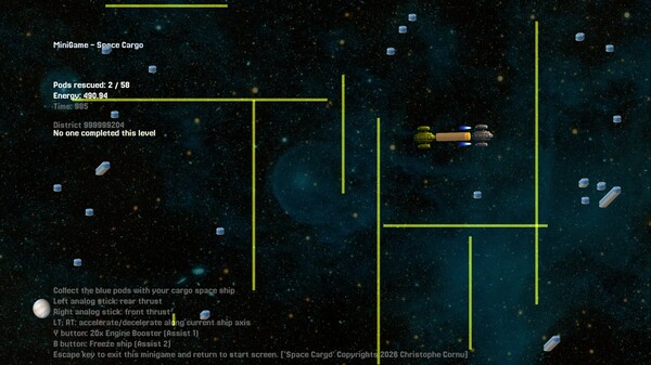 Space Cargo - action / energy game trailer thumbnail