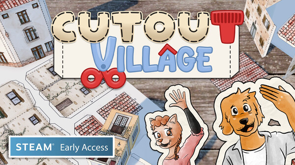 Cutout Village – Early Access Launch Trailer trailer thumbnail