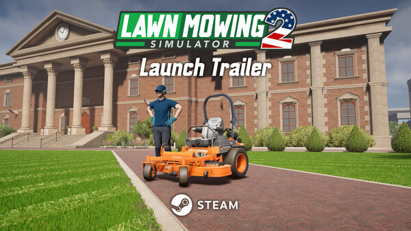 Lawn Mowing Simulator 2 | Launch Trailer trailer thumbnail