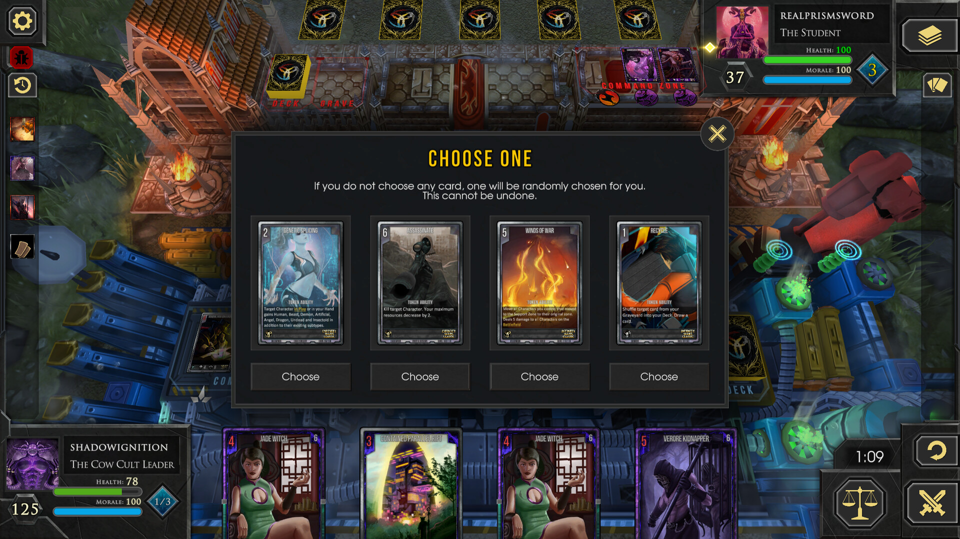 Infinity Wars: Animated Trading Card Game screenshot 10