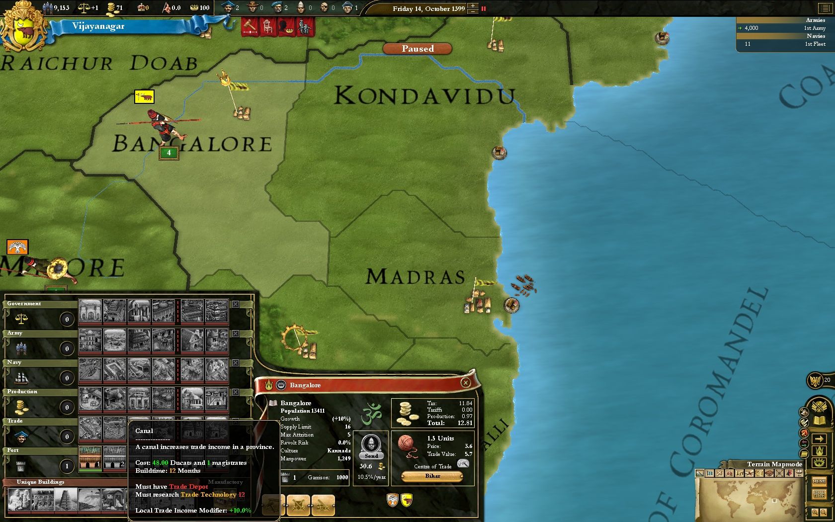 Europa Universalis III: Divine Wind screenshot 4