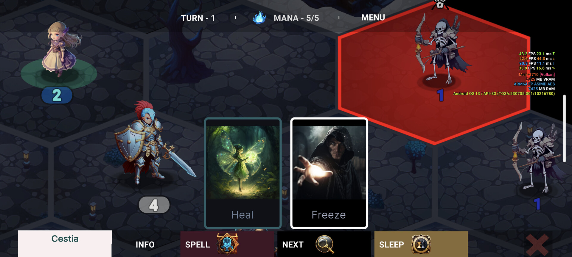 Magic And Dragons : 4X Battle screenshot 4