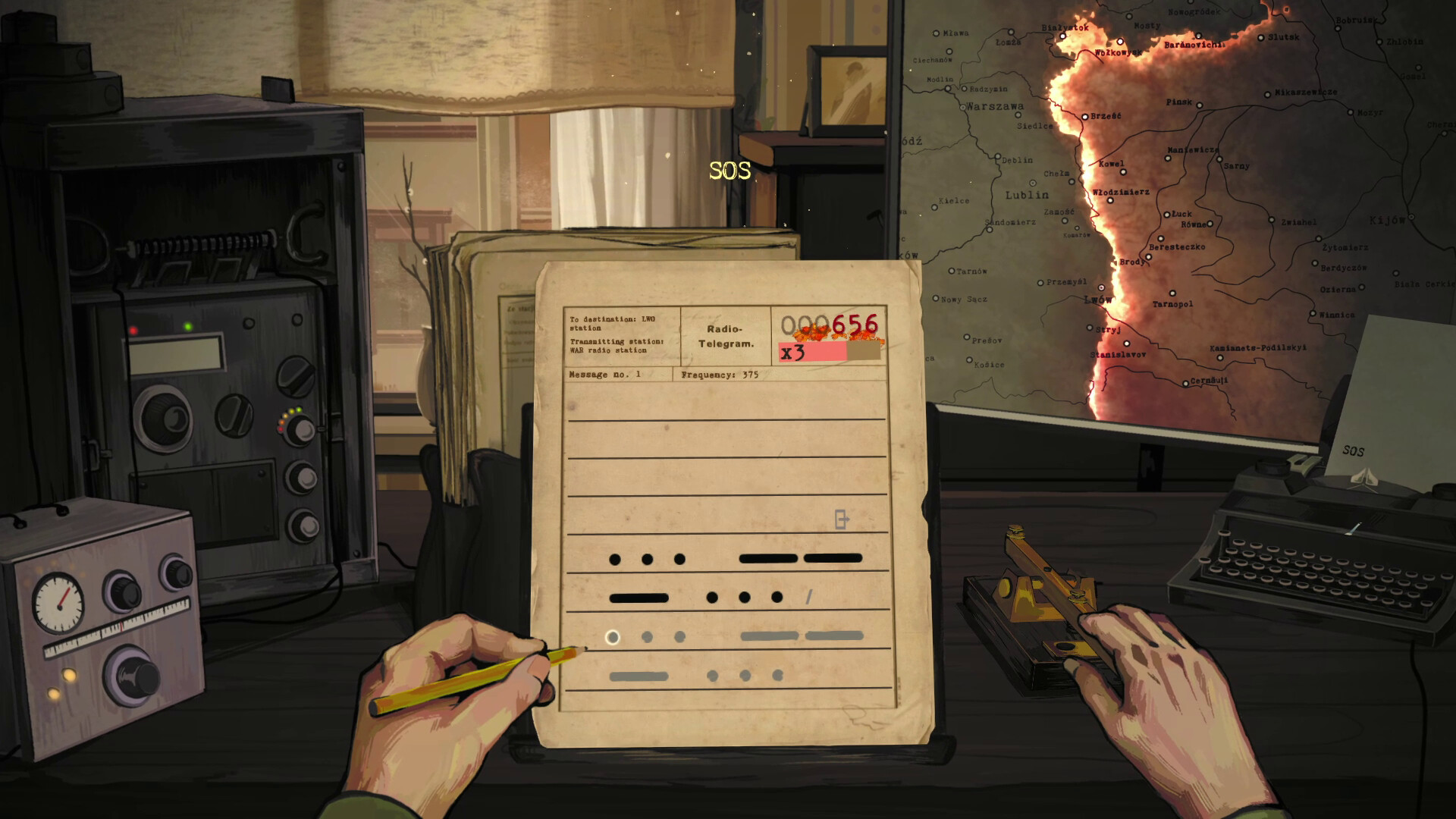 Telegraphist 1920: Beats of War screenshot 1