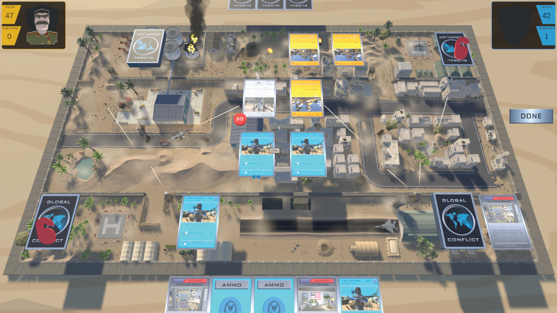Global Conflict - The Trading Card Game screenshot 1