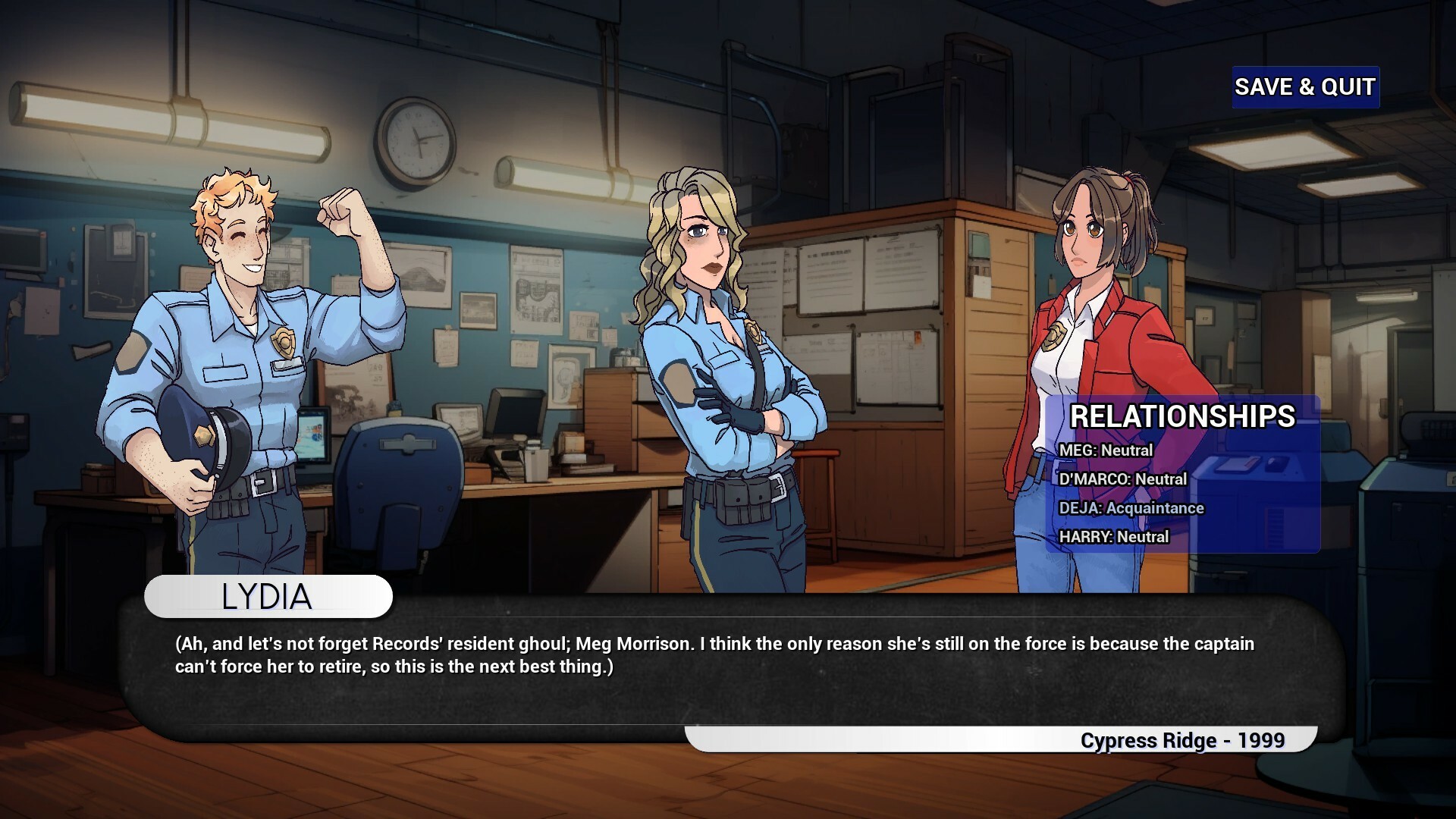 Outbreak The Fedora Files: What Lydia Knows screenshot 1