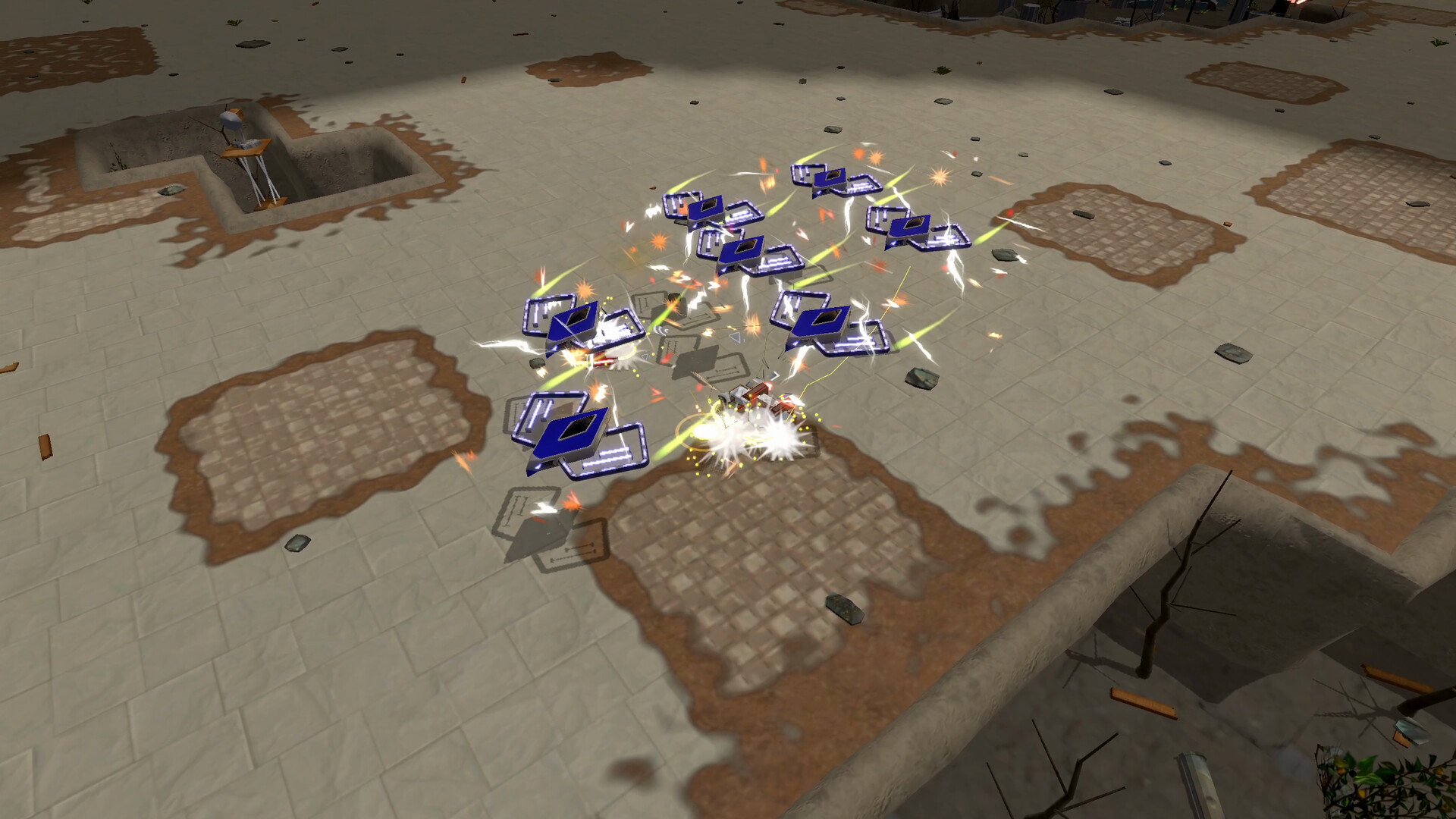 Neon Marble Rust screenshot 3