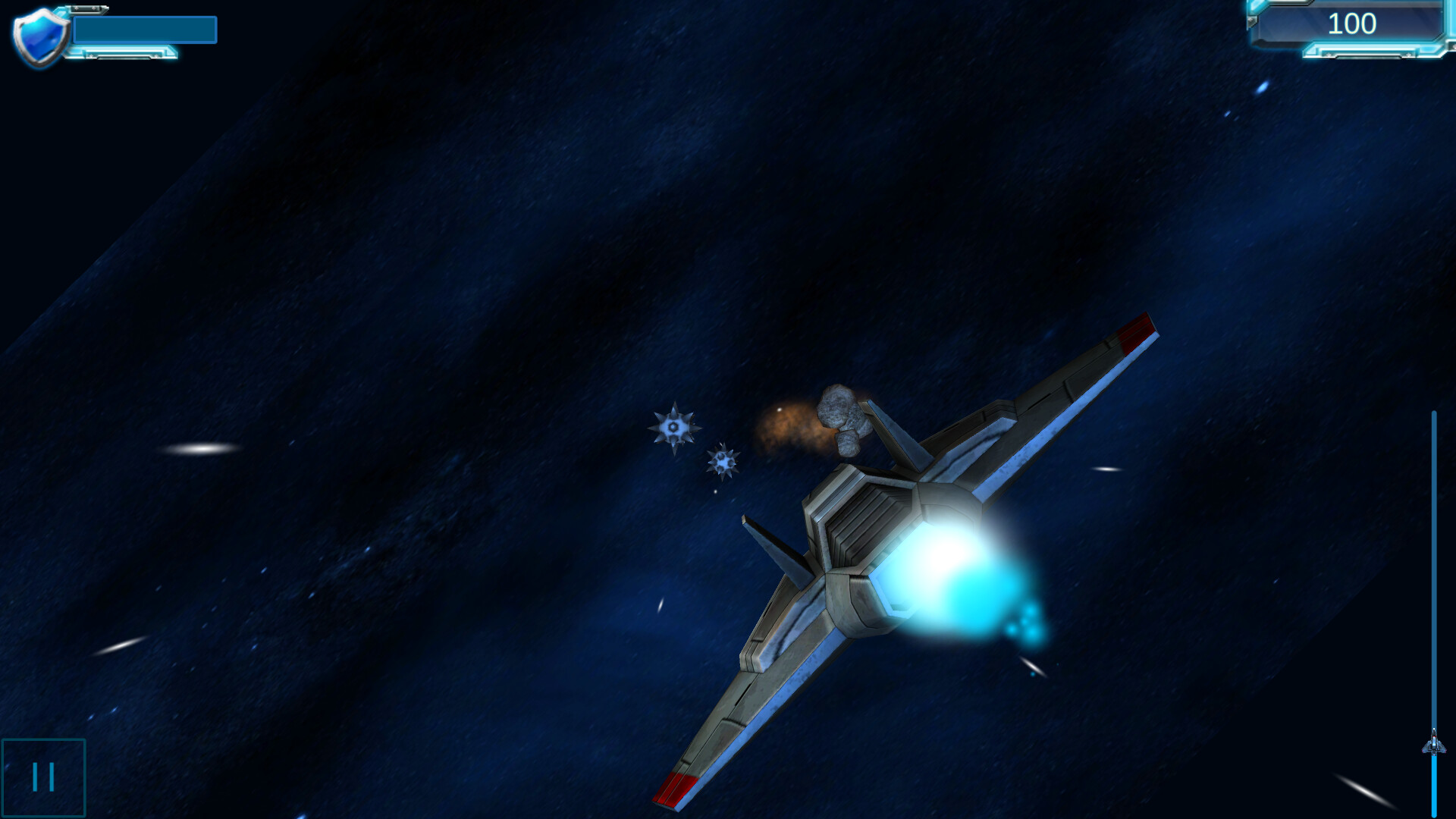 Asteroids Star Fields screenshot 1