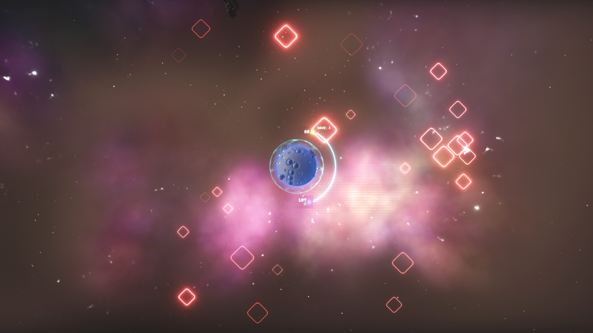 Red Impact - Epic Planetary Defence screenshot 1