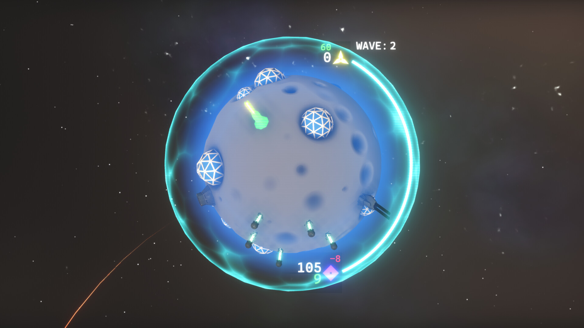 Red Impact - Epic Planetary Defence screenshot 3