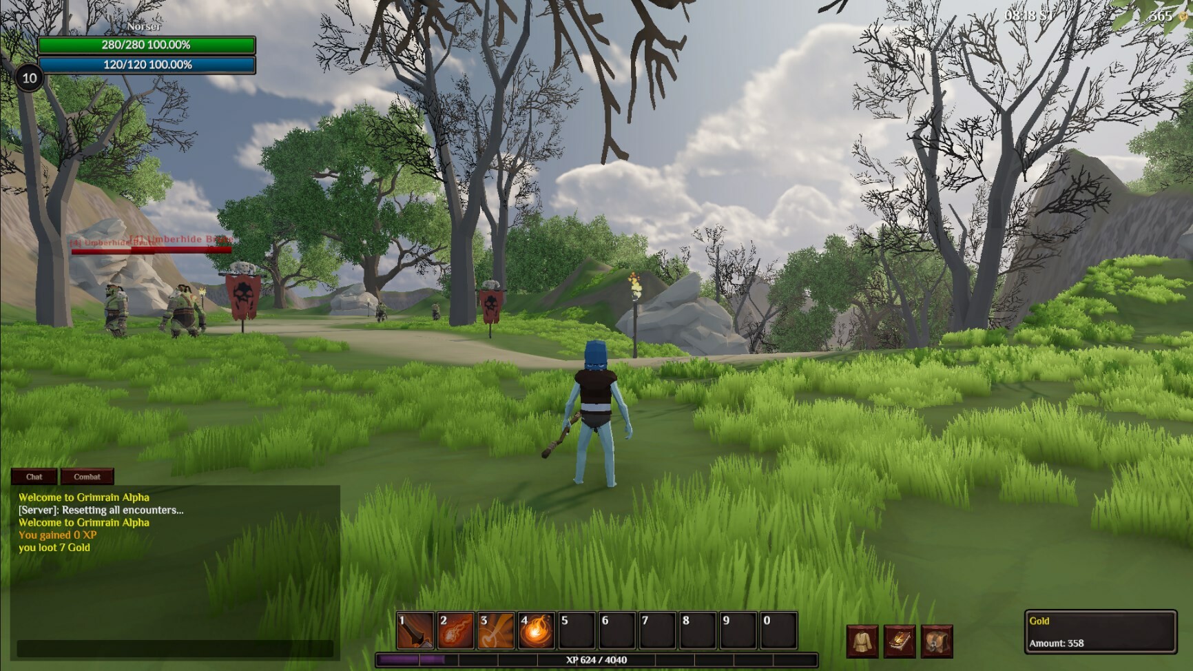 Grimrain MMORPG screenshot 2