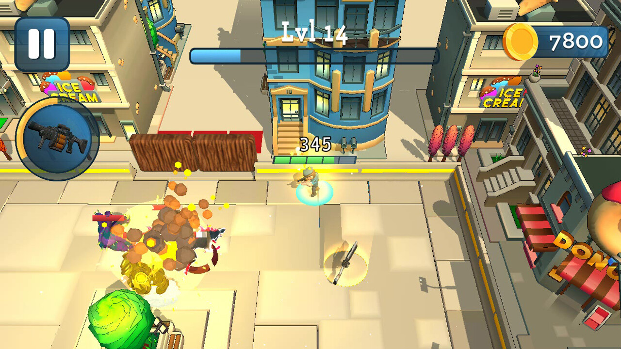 Rogue City: Casual Top Down Shooter screenshot 6