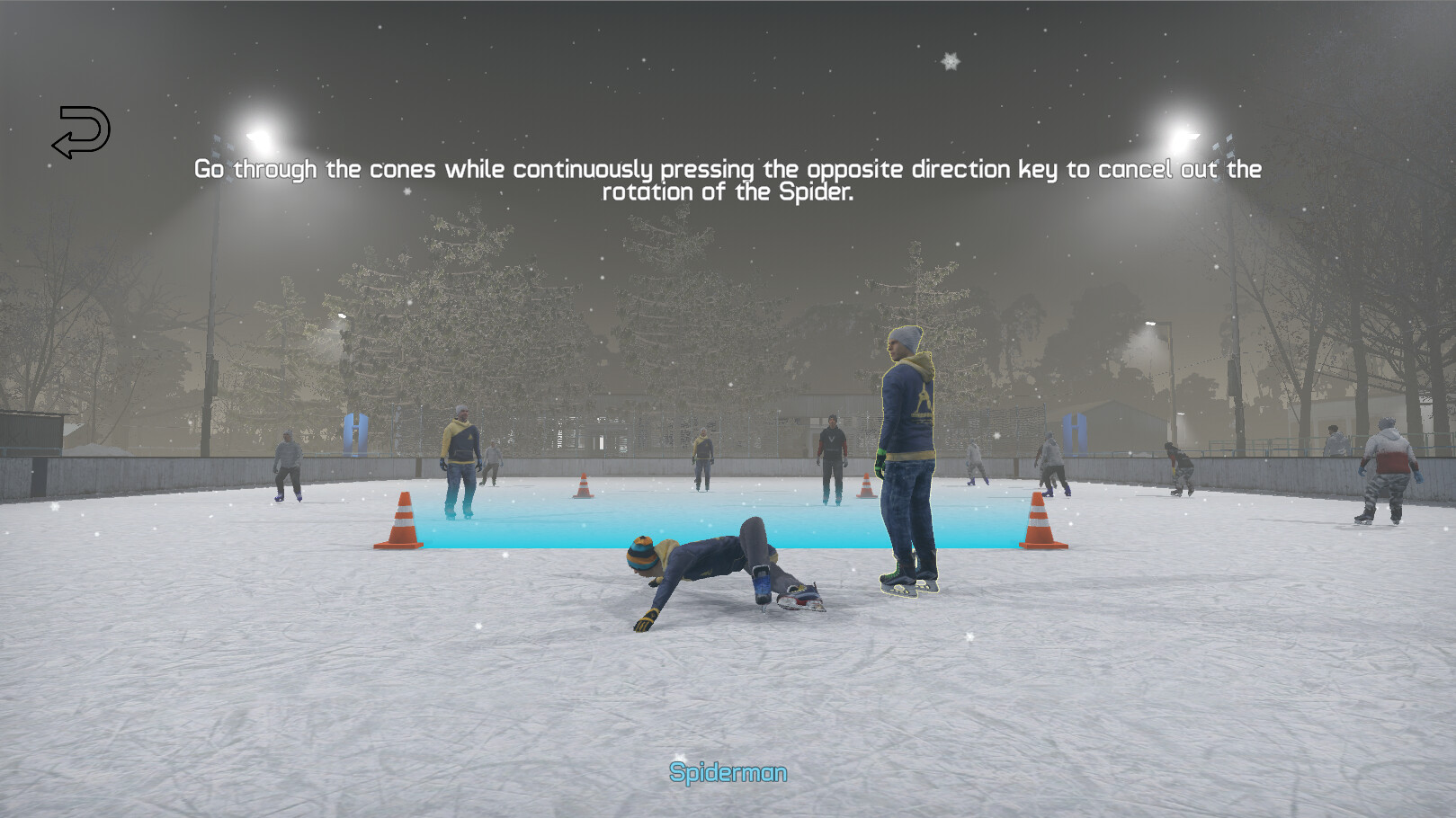 Freestyle Ice Skater screenshot 1