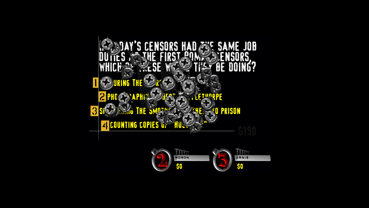 YOU DON'T KNOW JACK Vol. 4 The Ride screenshot 4