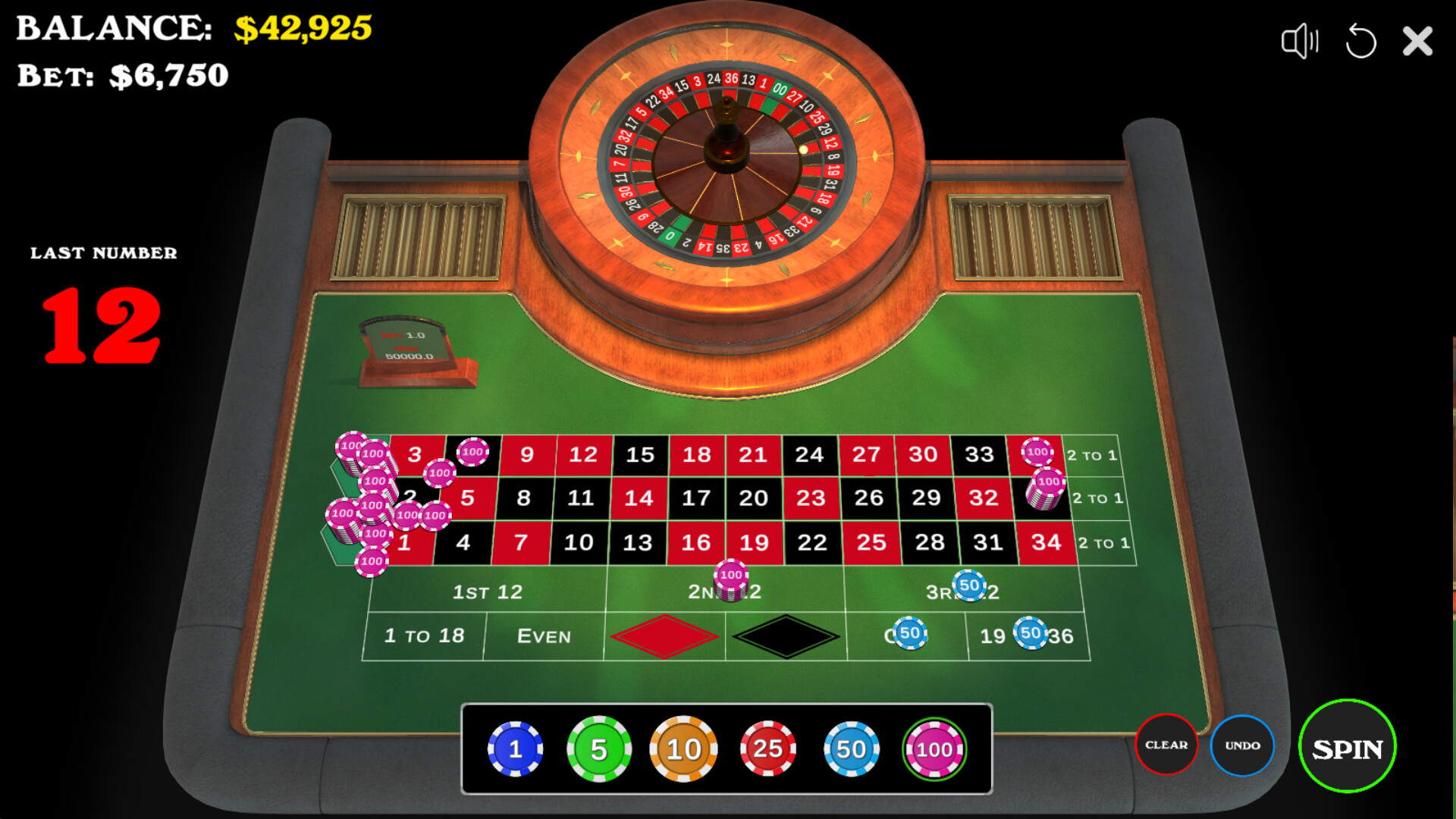 Roulette Simulator 2024 screenshot 3