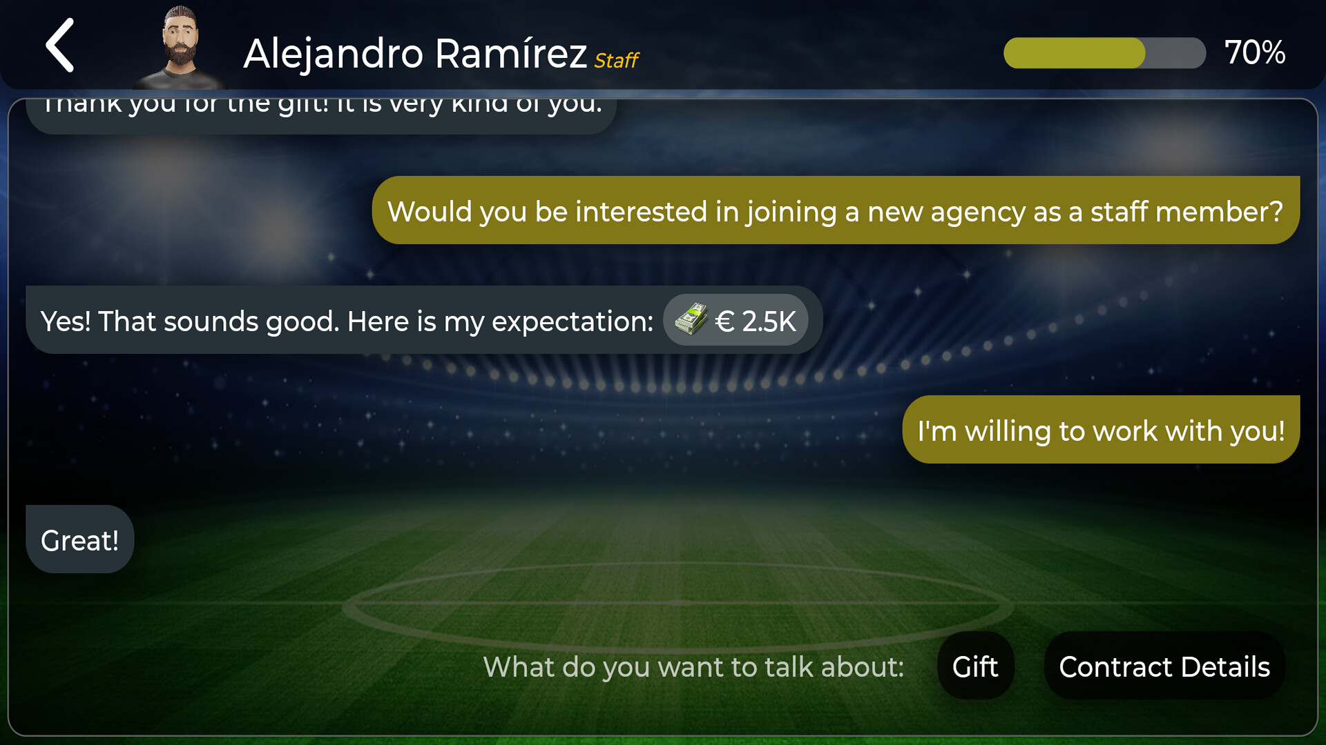 Pro Football Agent screenshot 6