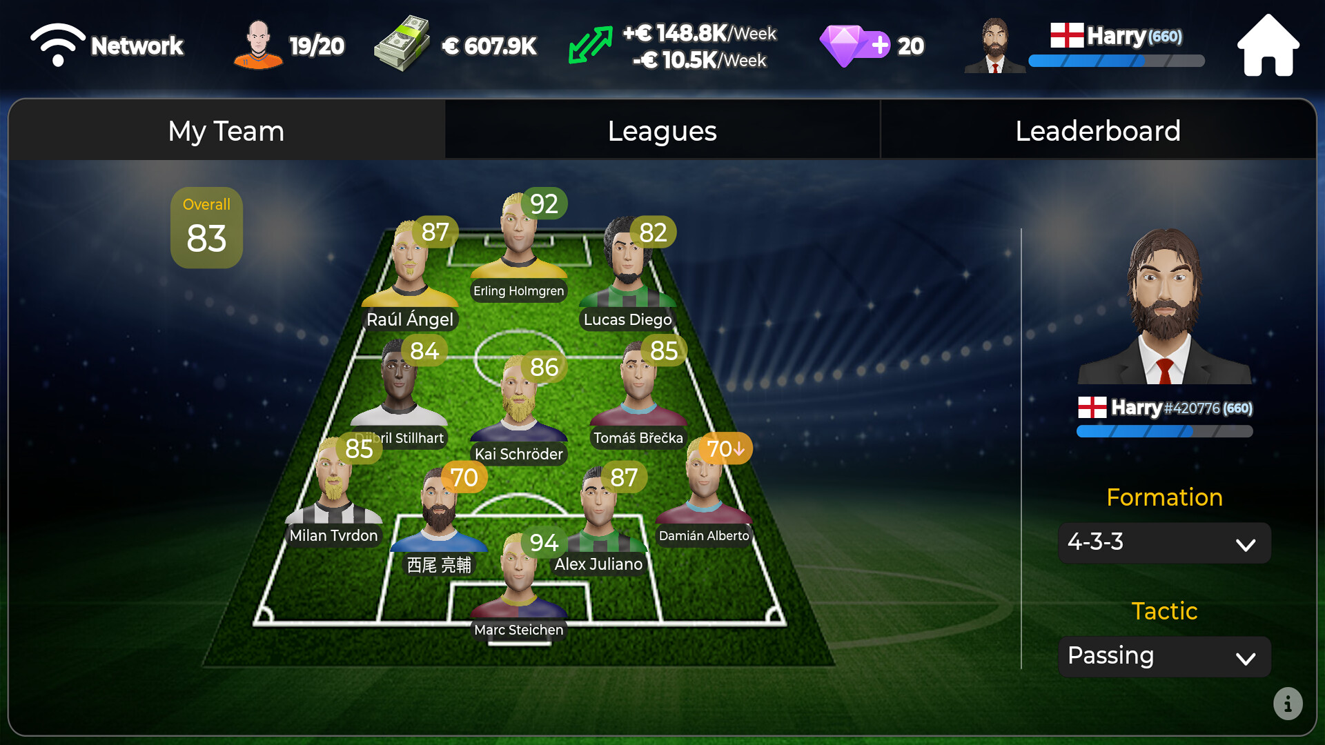 Pro Football Agent screenshot 2