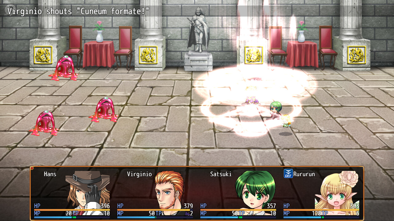 Temple Knight Saga -Oath of the Knight's Sword- screenshot 1
