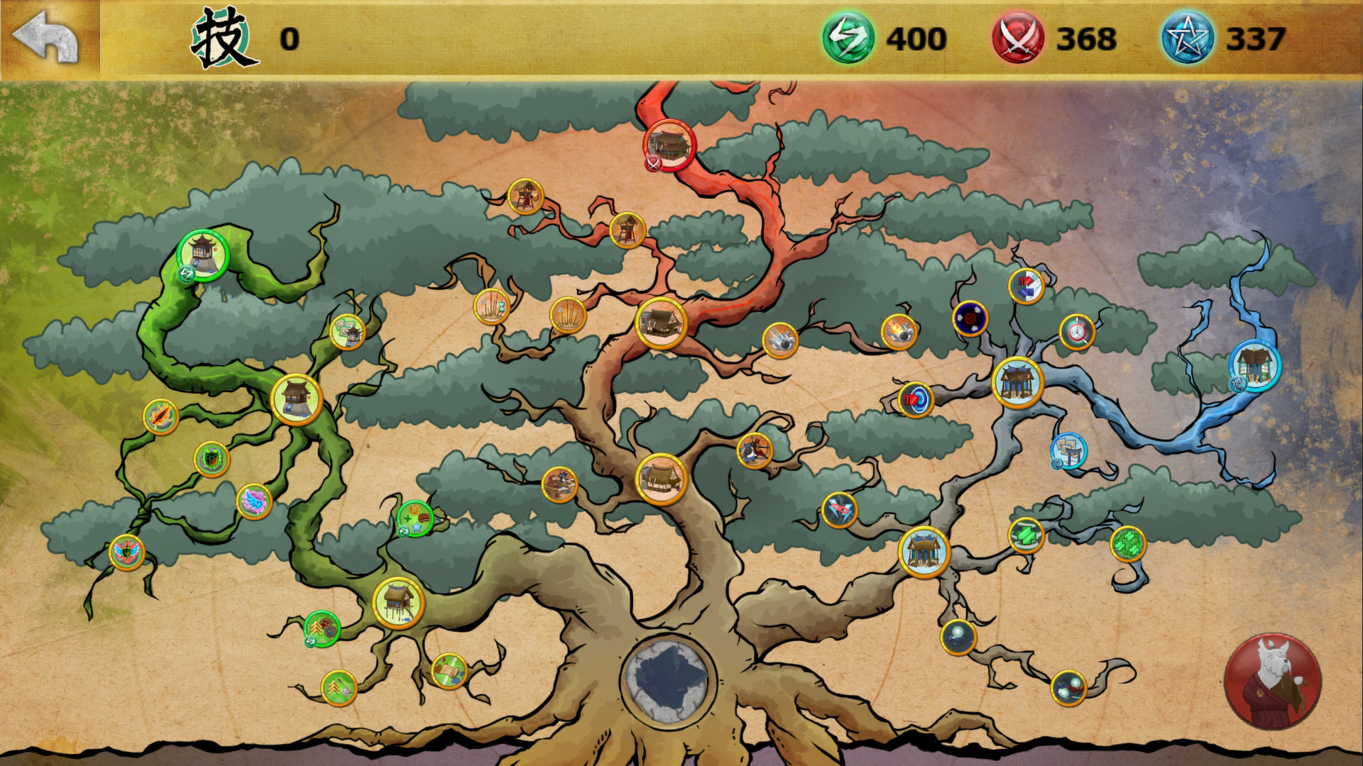 Ninja Cats vs Samurai Dogs screenshot 3