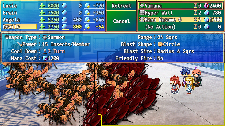 Underground Defense Force -Sword and Sorcery and Swarm of Insects- screenshot 4