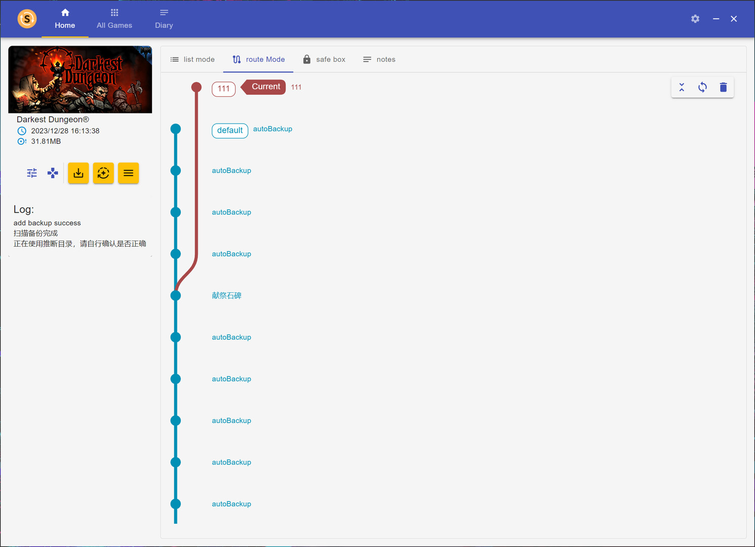 Timeline 拯救存档 -Manage your game save screenshot 3