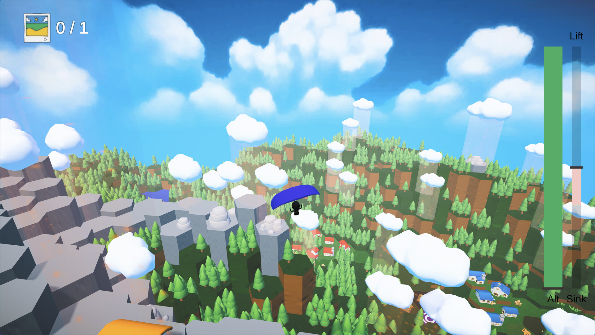 Panda & Crow: A Paraglide Adventure screenshot 4