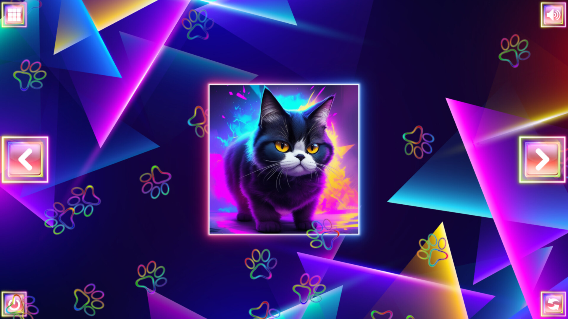 Neon Fantasy: Cats screenshot 8