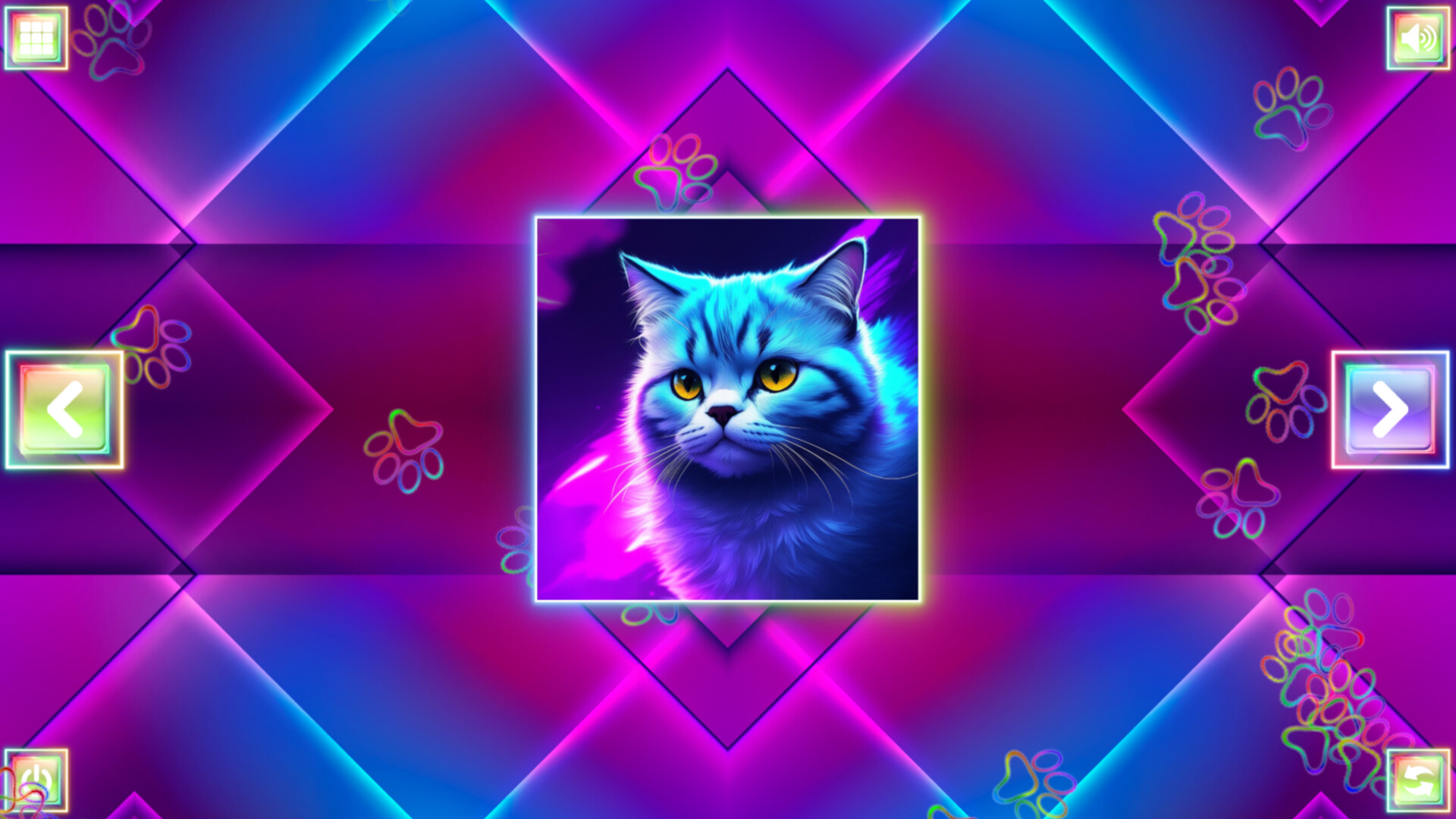 Neon Fantasy: Cats screenshot 2