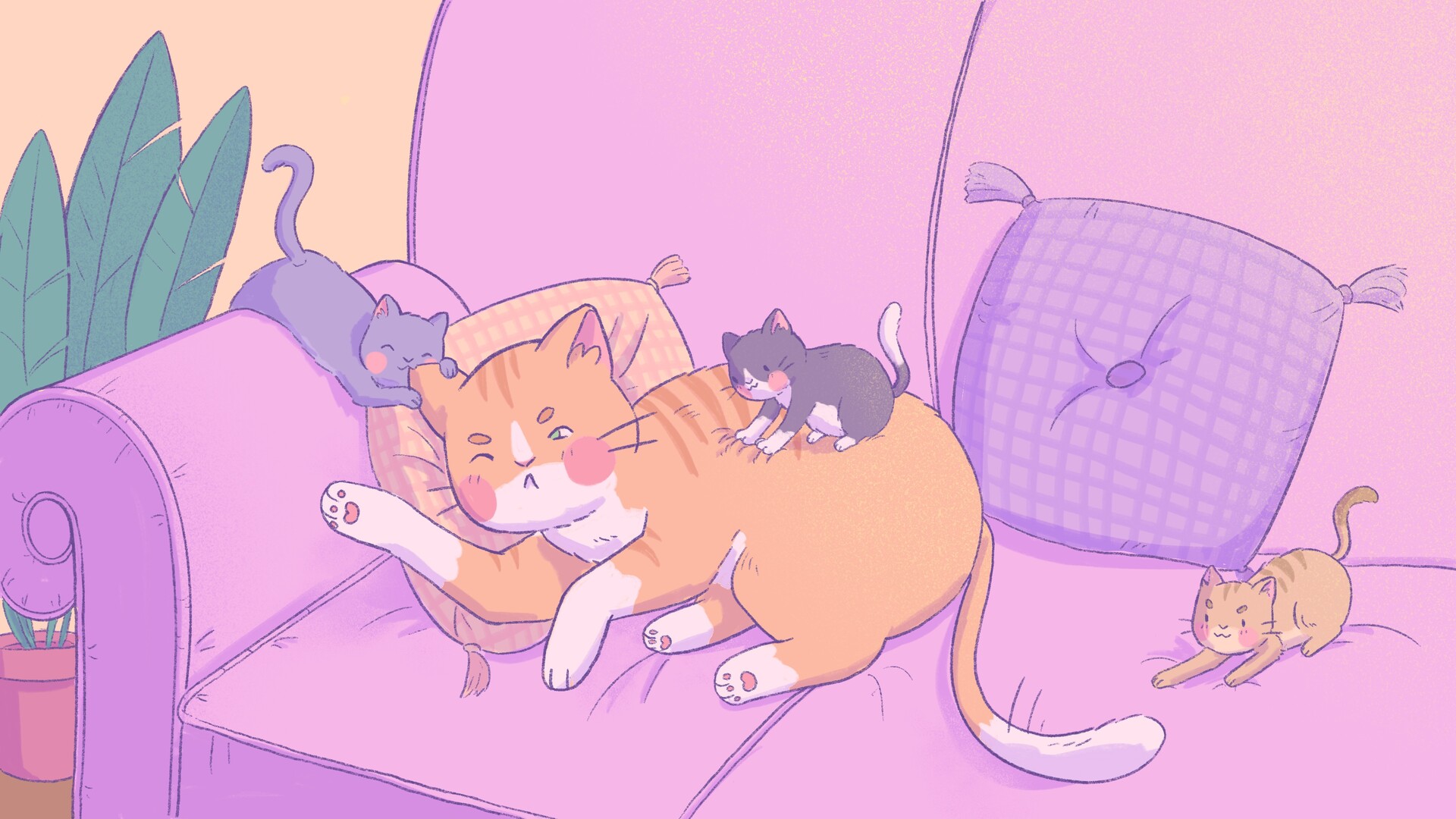 Sticker Kittens screenshot 2