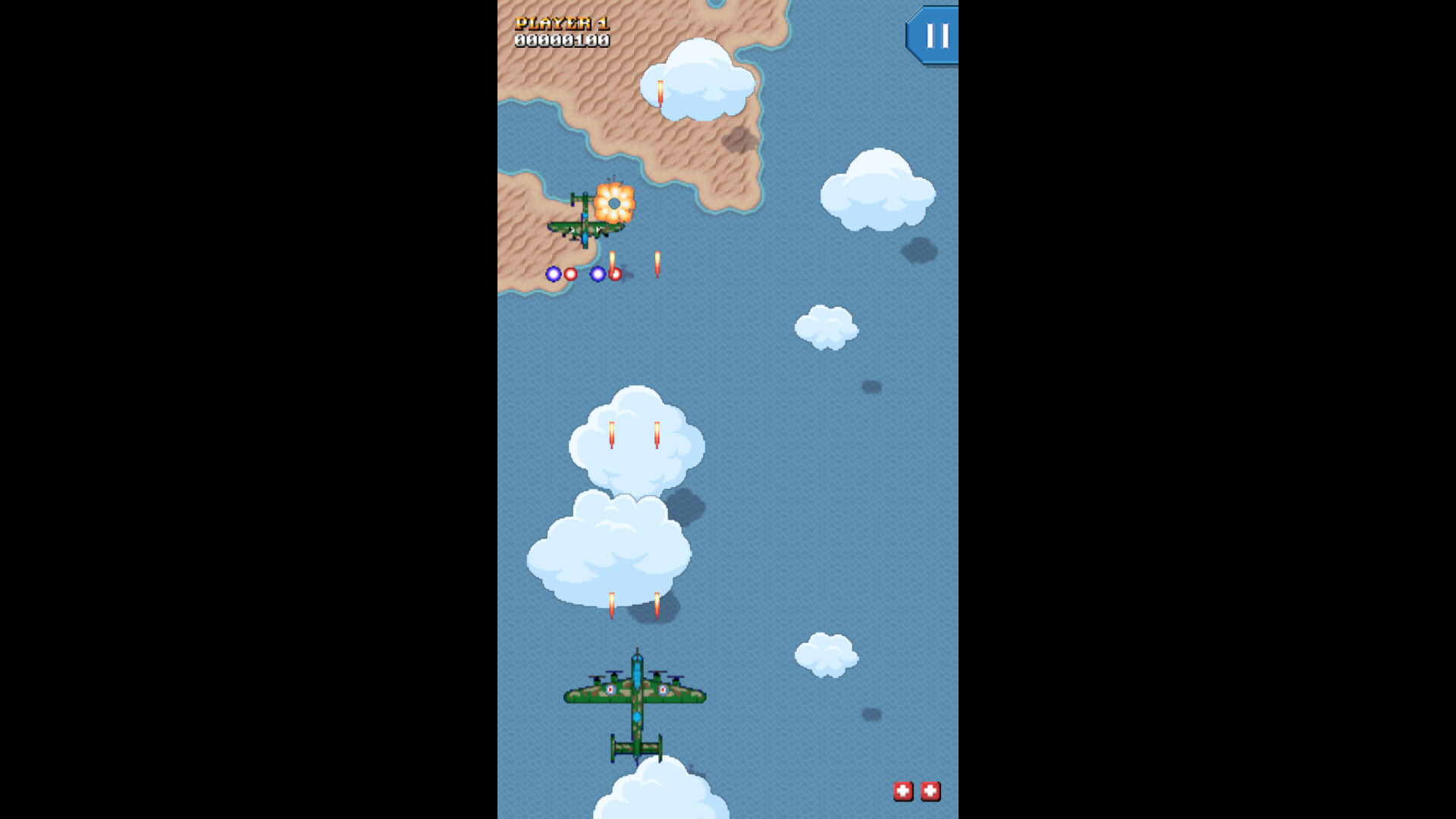 Cosmic Rift: Zero-G Experiment – Rift War 1944 screenshot 4