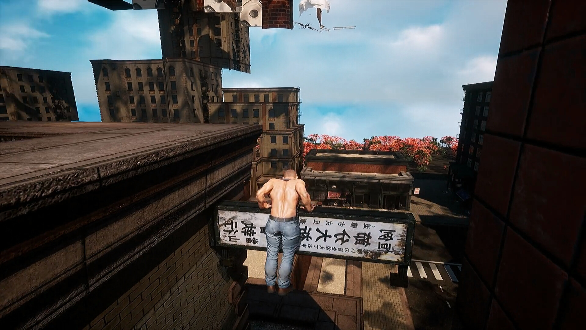 猛男跑酷(Strong man parkour) screenshot 7