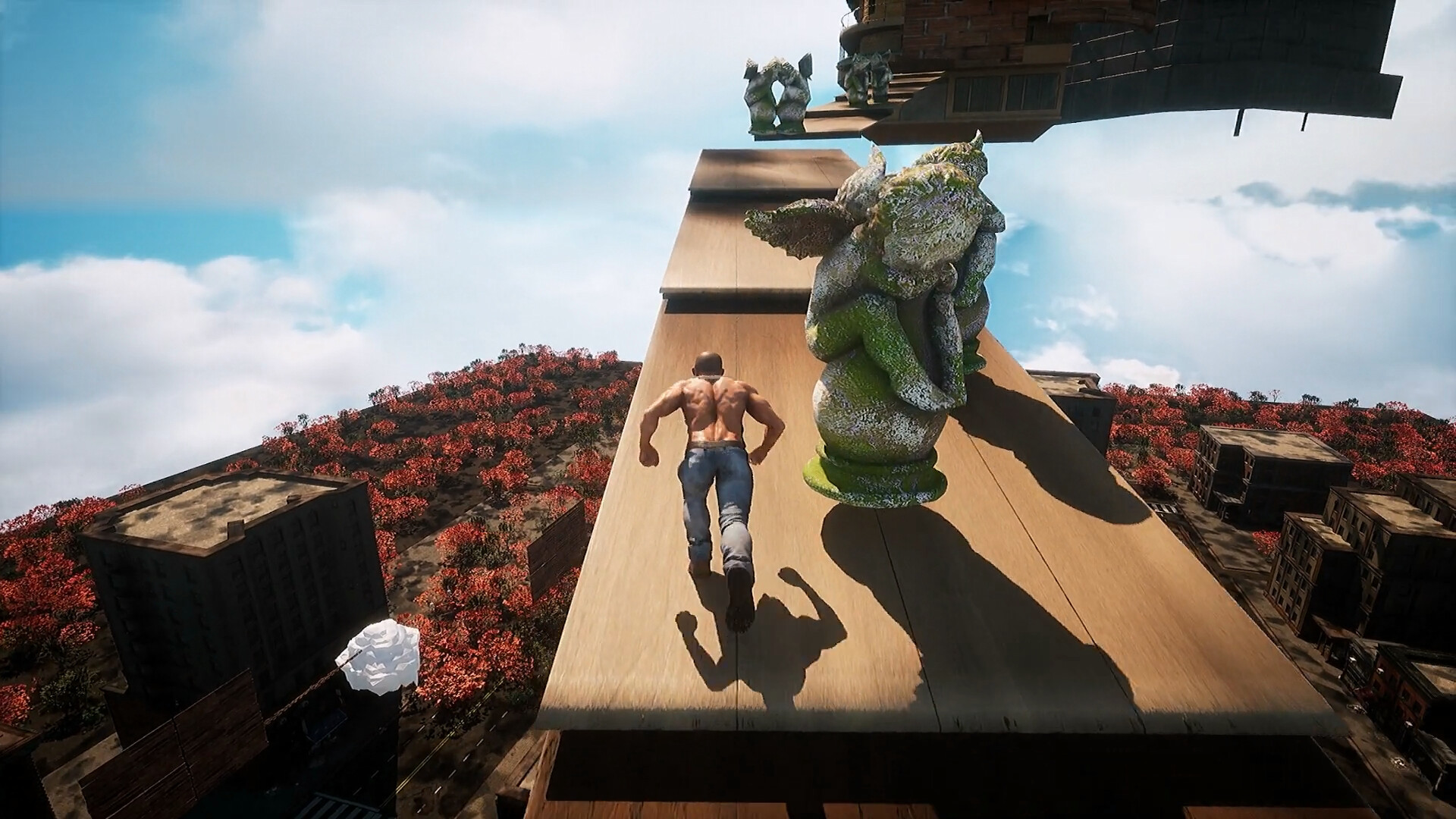 猛男跑酷(Strong man parkour) screenshot 5