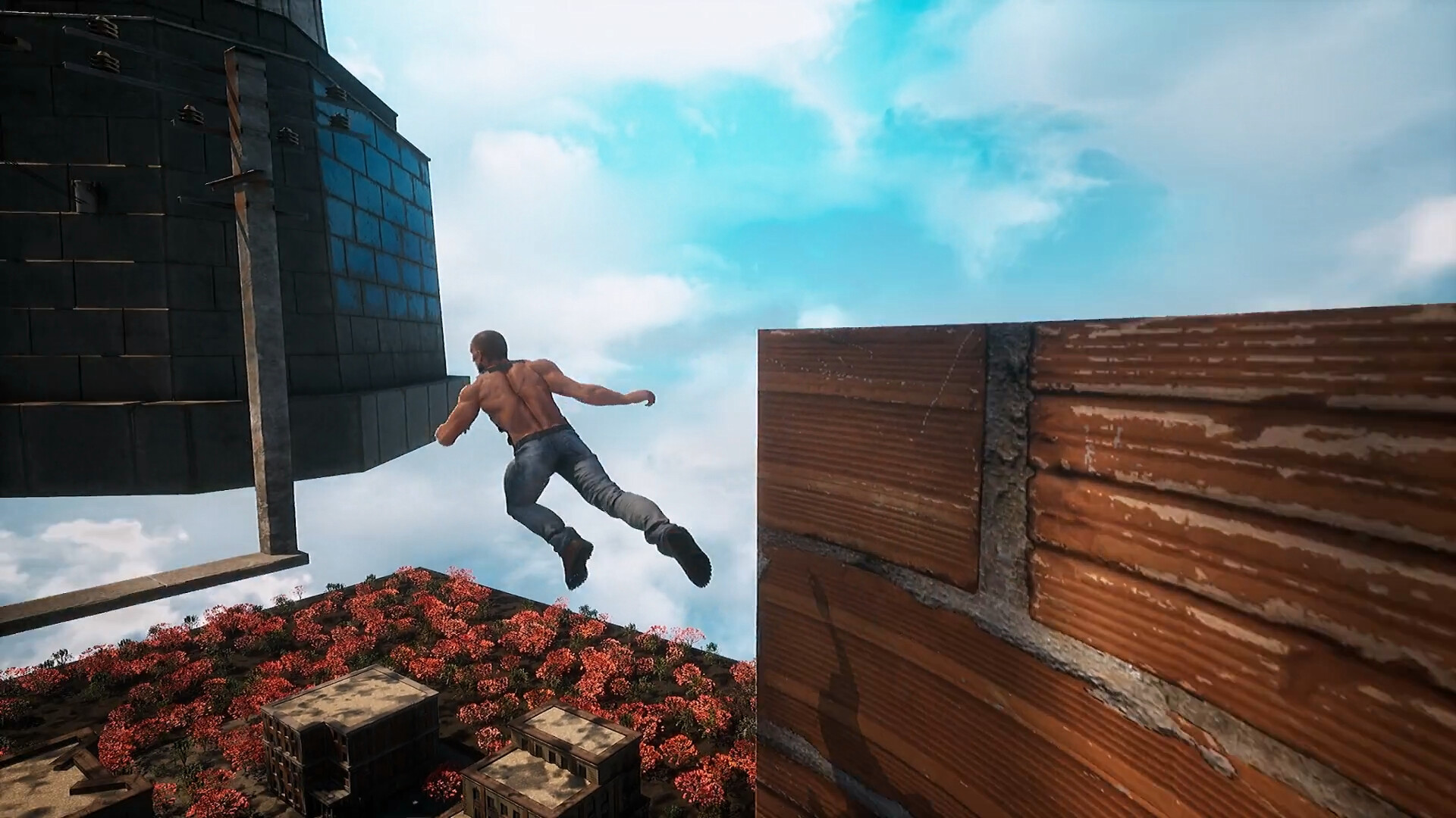 猛男跑酷(Strong man parkour) screenshot 6