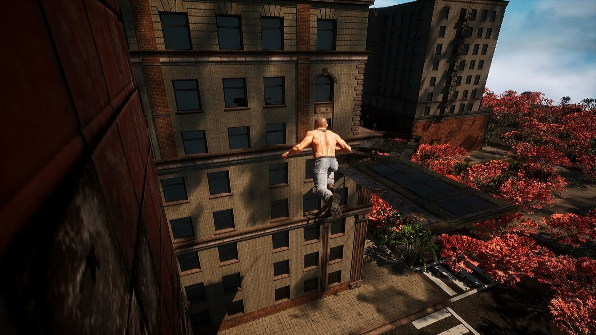 猛男跑酷(Strong man parkour) screenshot 8