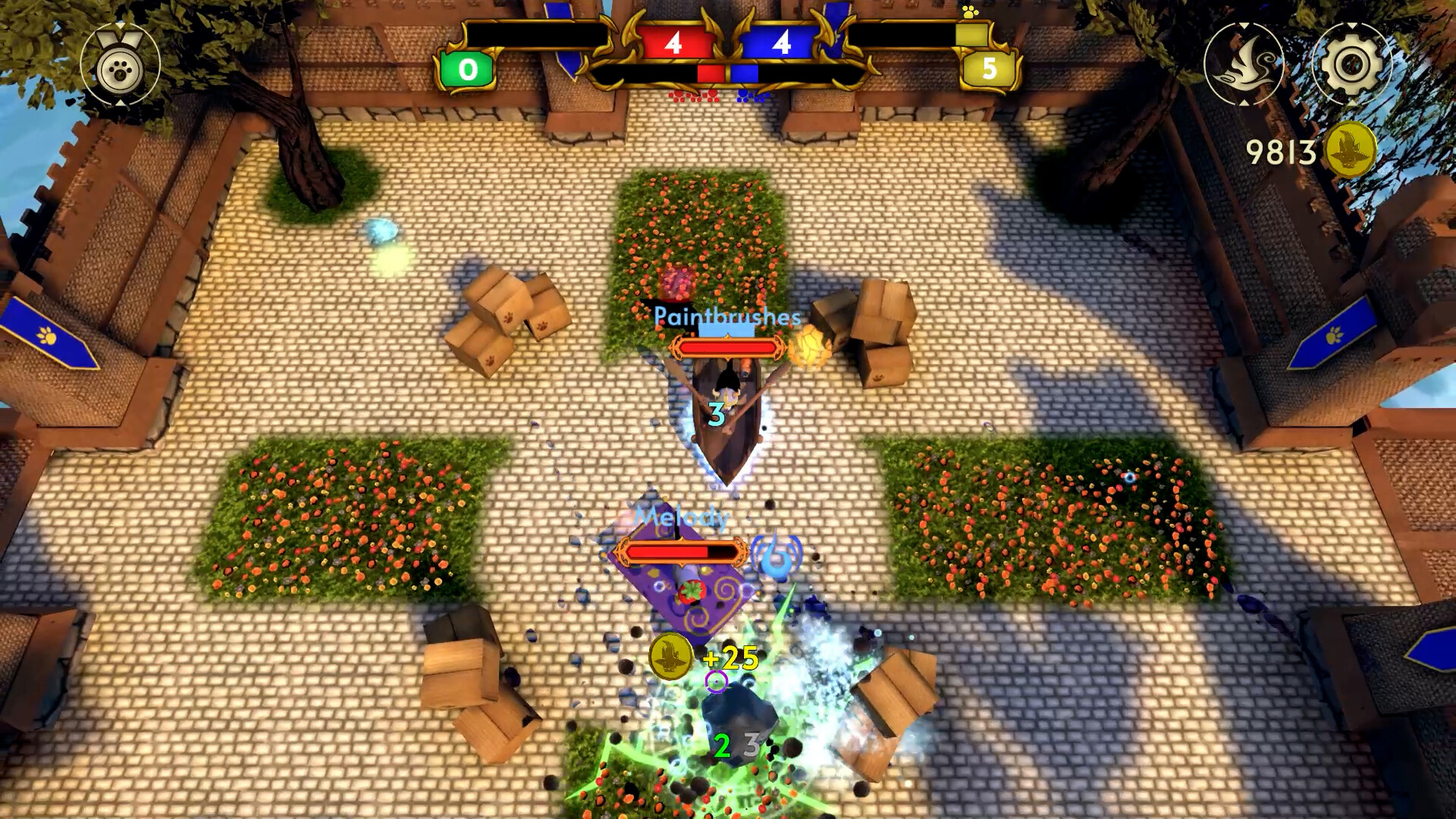 Wizard Cats Tank Battle screenshot 1