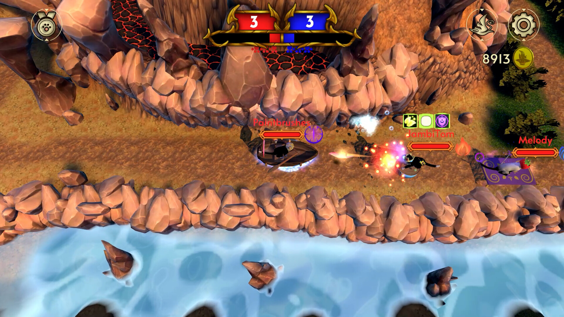 Wizard Cats Tank Battle screenshot 8