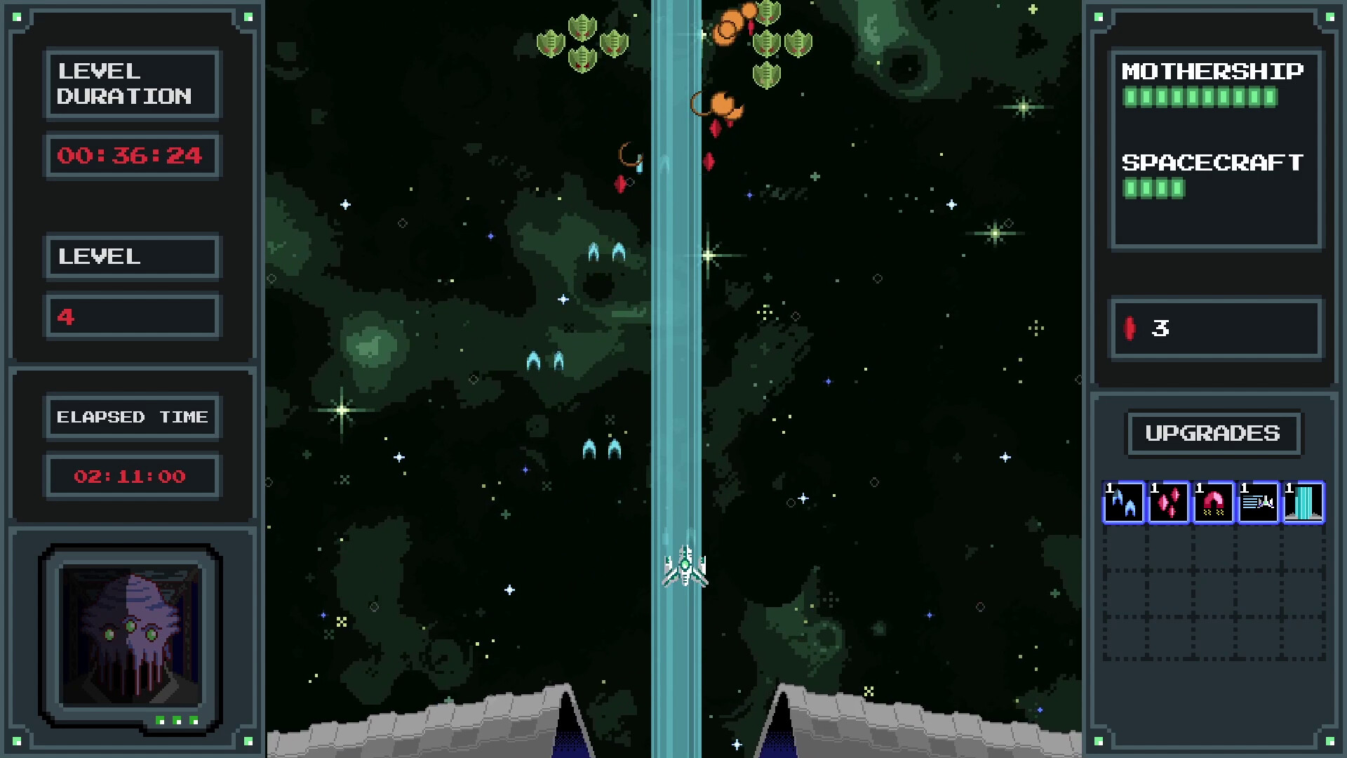 Regular Spacecraft - Defending the Mothership screenshot 1