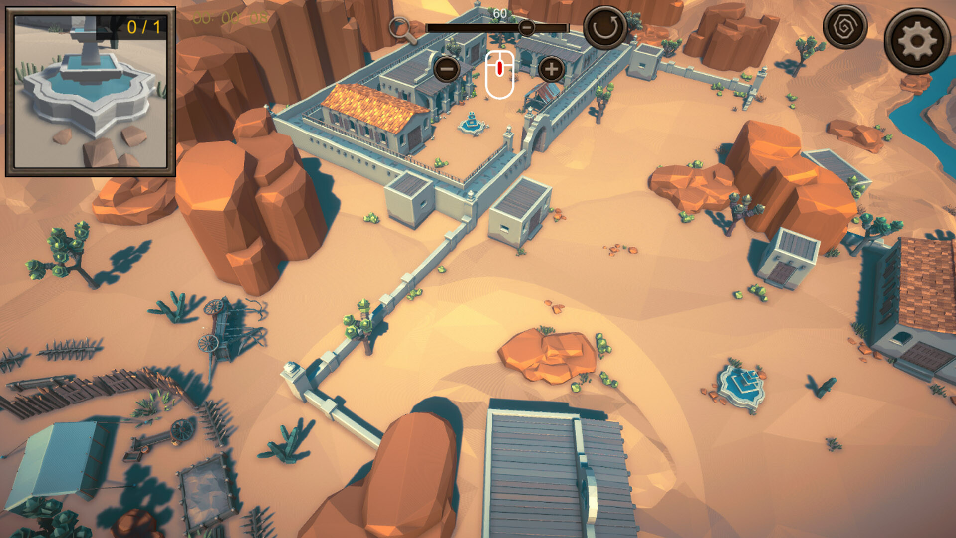 Hidden Western Frontier Top-Down 3D screenshot 4