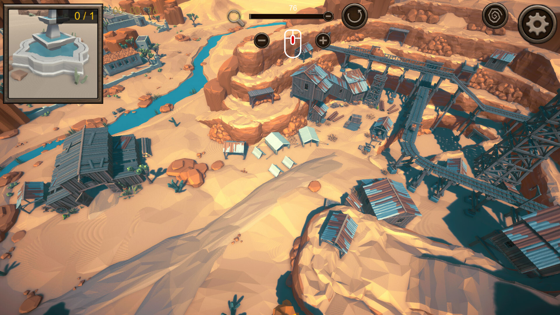 Hidden Western Frontier Top-Down 3D screenshot 5