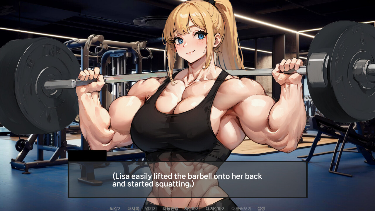 Muscle Girl Lisa: Training Diary screenshot 6