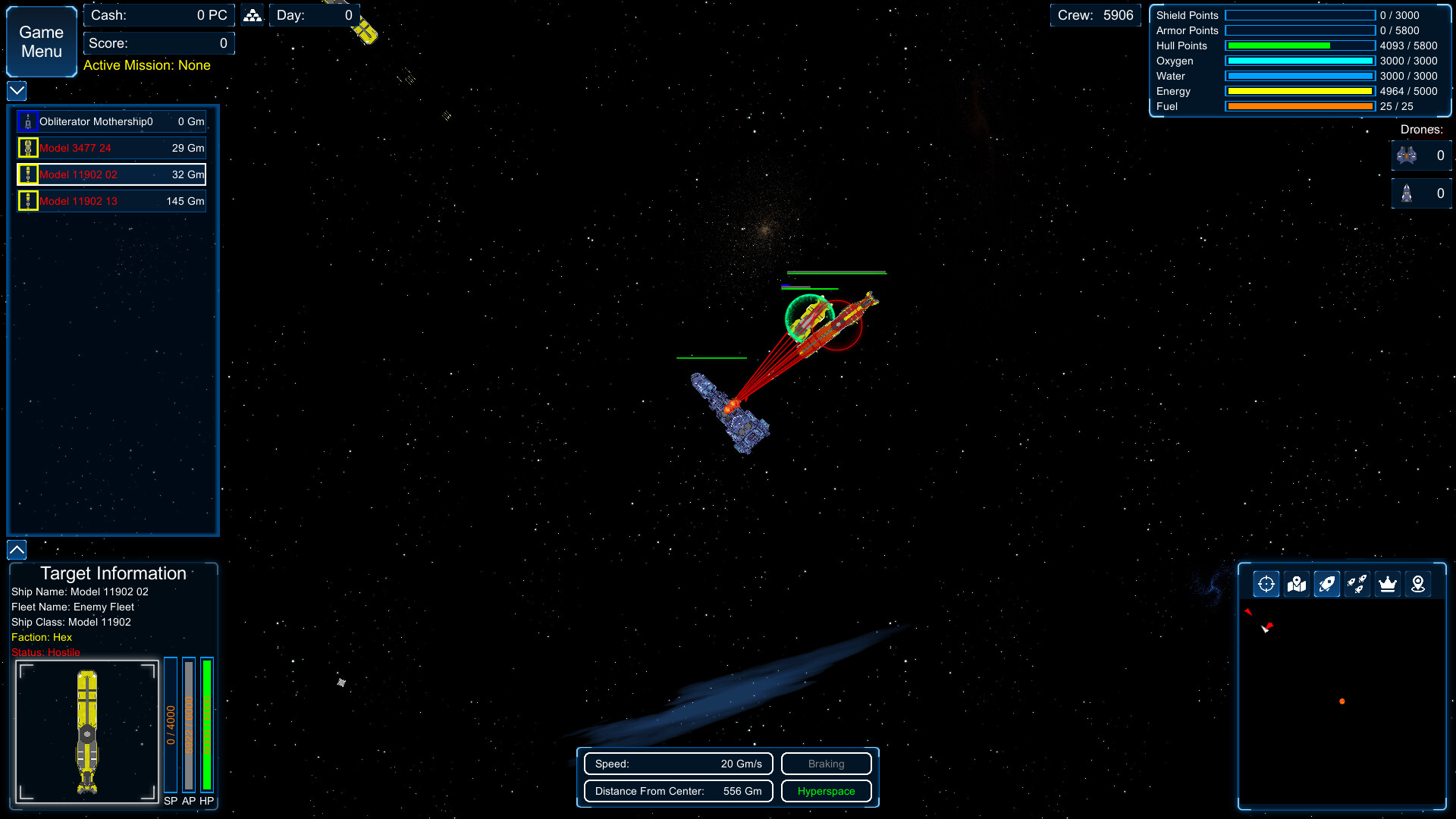Cosmic Armada screenshot 1