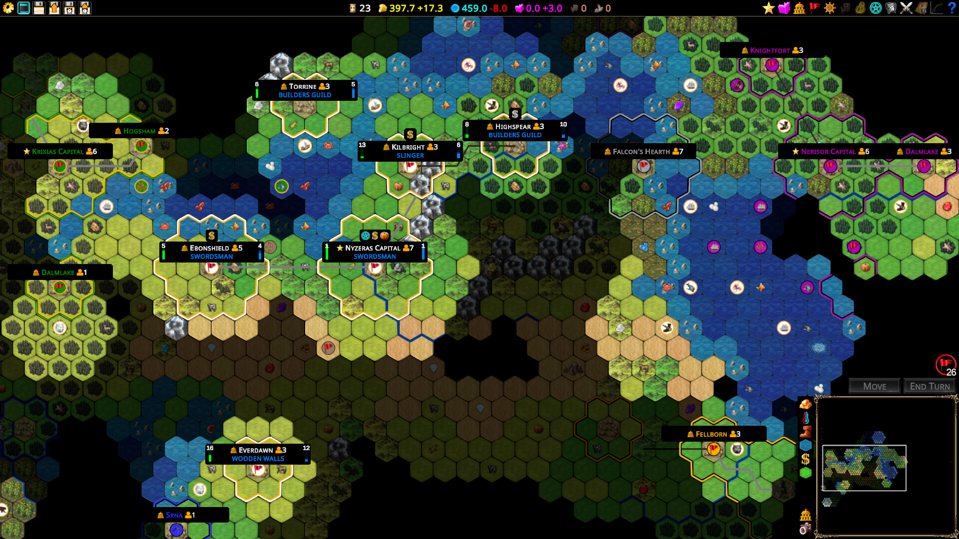 Wizard Warfare 2: Cephalopod Wars screenshot 2