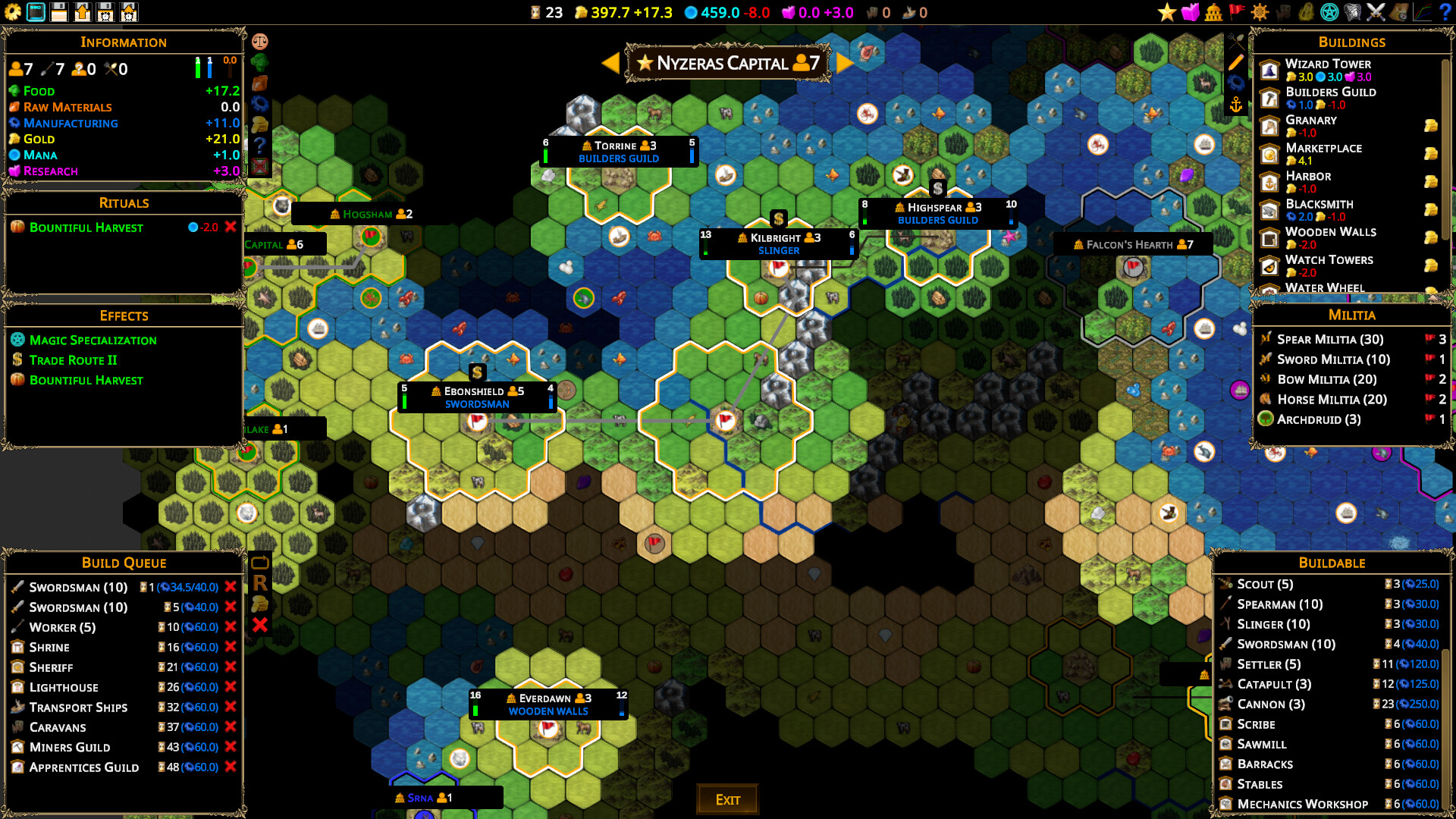 Wizard Warfare 2: Cephalopod Wars screenshot 3