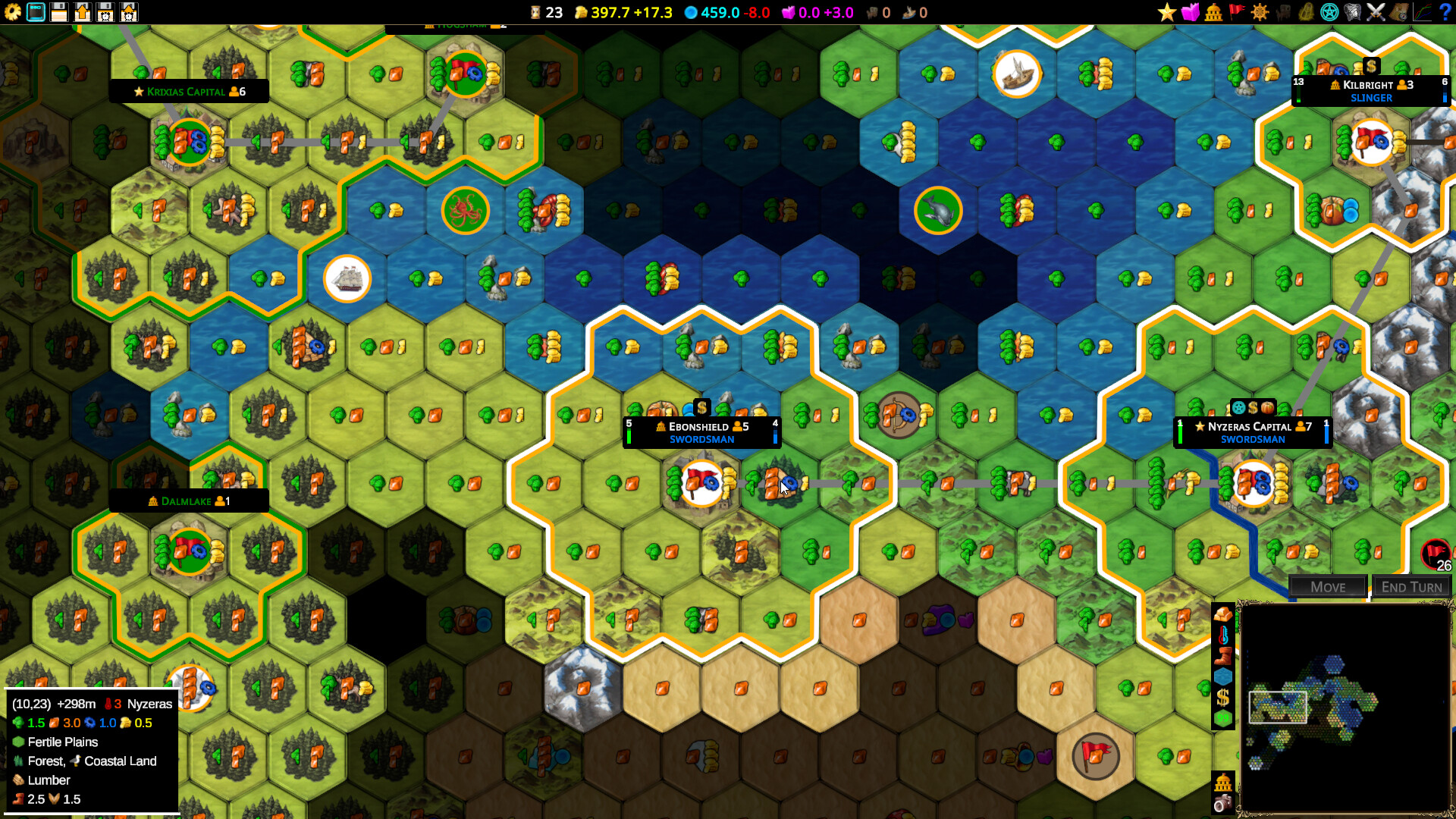 Wizard Warfare 2: Cephalopod Wars screenshot 8