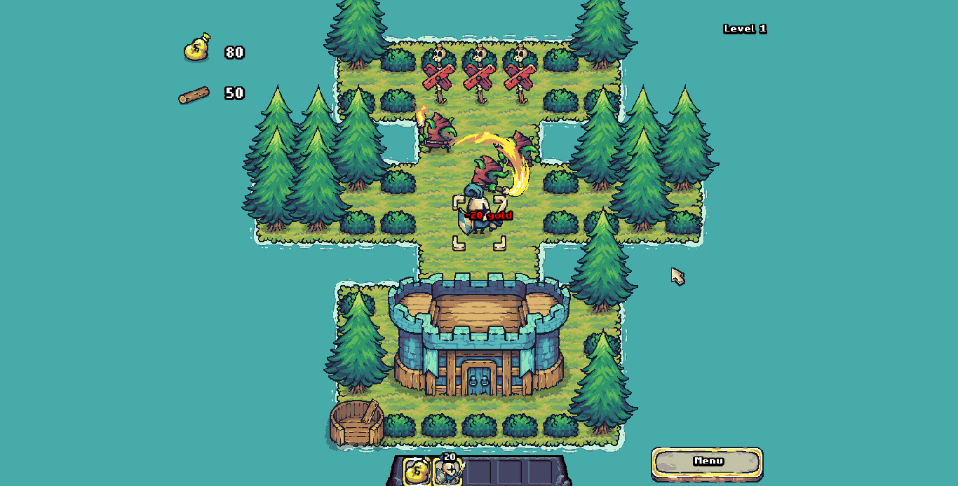 Goblin Siege: Protect the Castle! screenshot 1