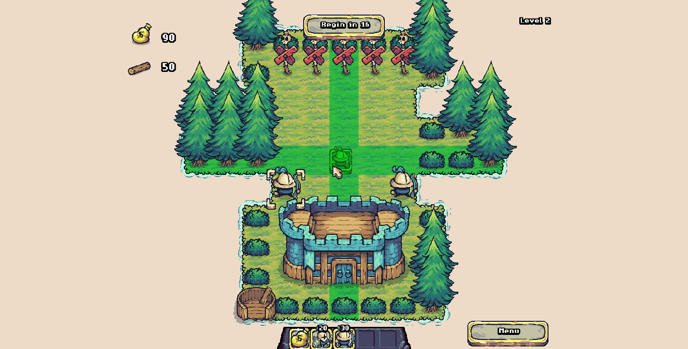 Goblin Siege: Protect the Castle! screenshot 2