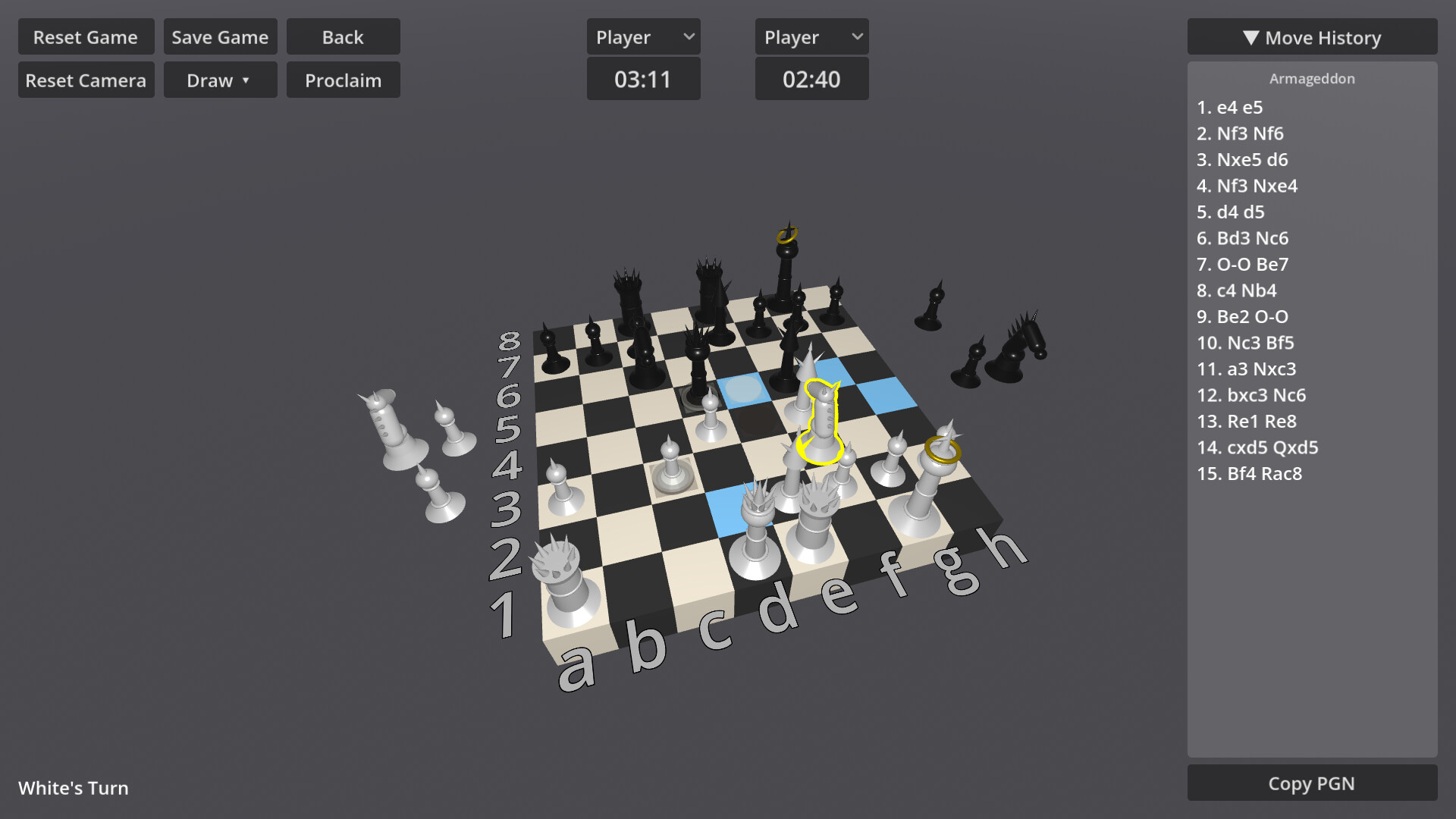wozitdev's 3D Chess screenshot 2