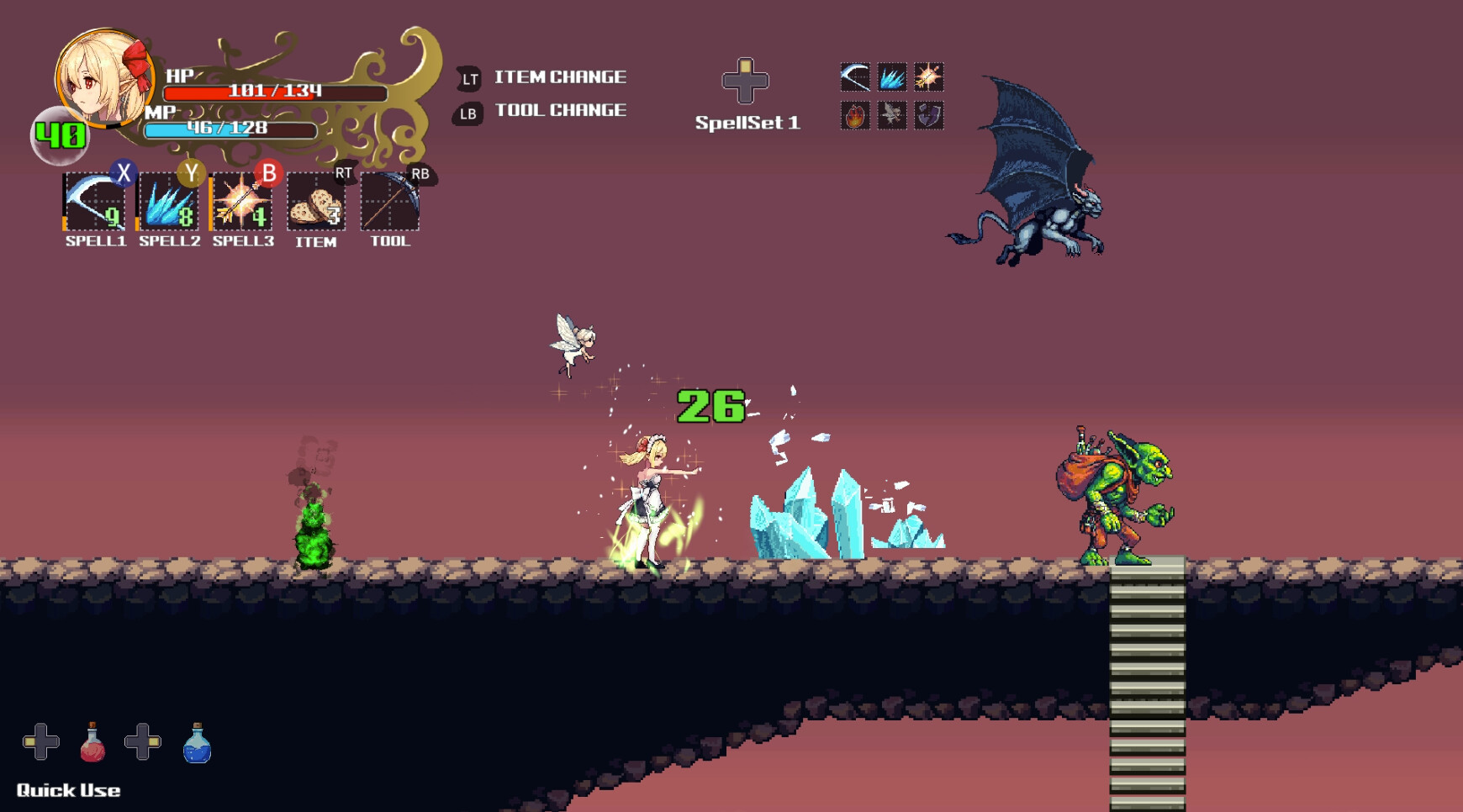 Witchroid Vania: A Magical Girl’s Fantastical Adventures screenshot 4